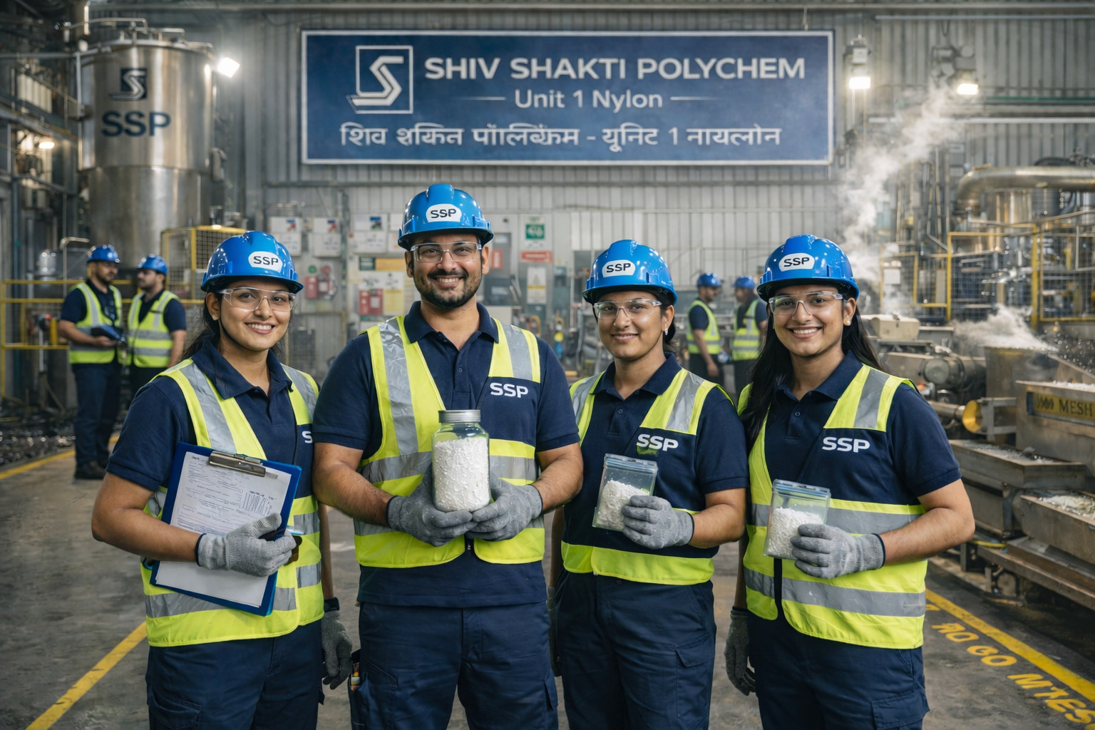 Shiv Shakti Polychem manufacturing and recycling facility